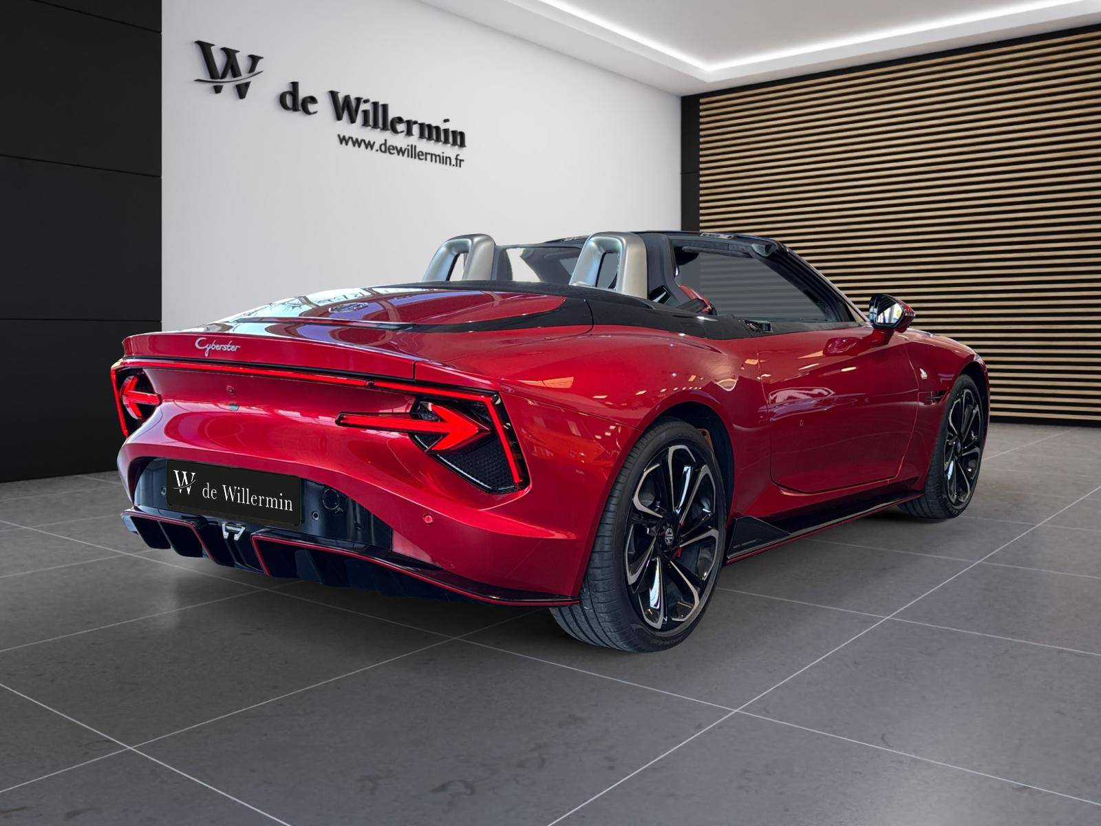 Image MG CYBERSTER DYNAMIC RED 375 kW 510 ch 